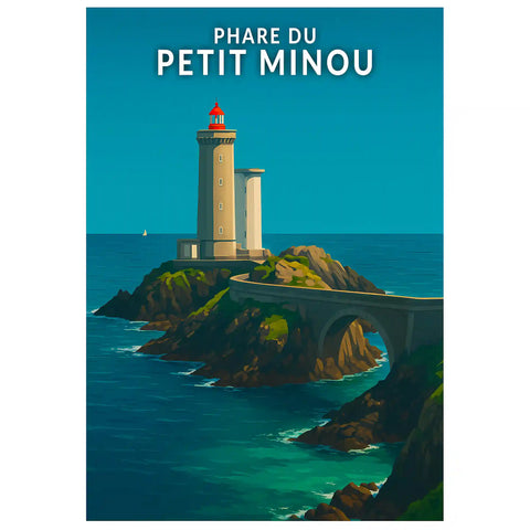 Affiche - Phare du Petit Minou