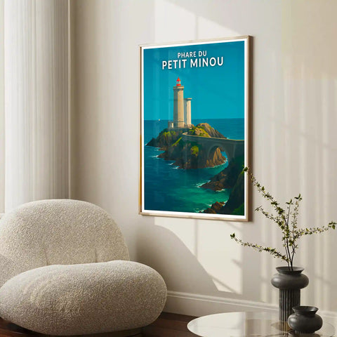 Affiche - Phare du Petit Minou
