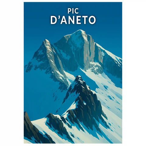 Affiche - Pic d'Aneto