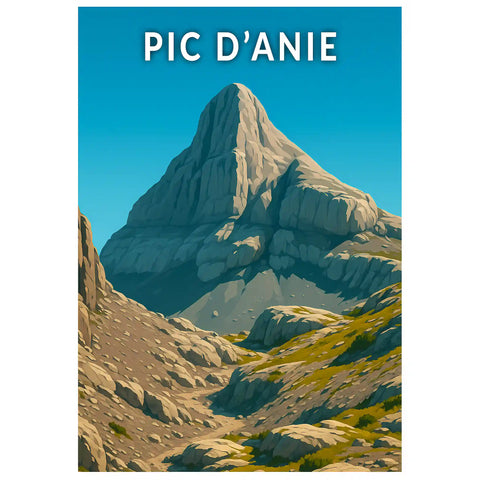 Affiche - Pic d'Anie