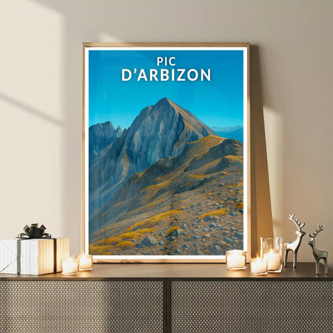Affiche - Pic d'Arbizon