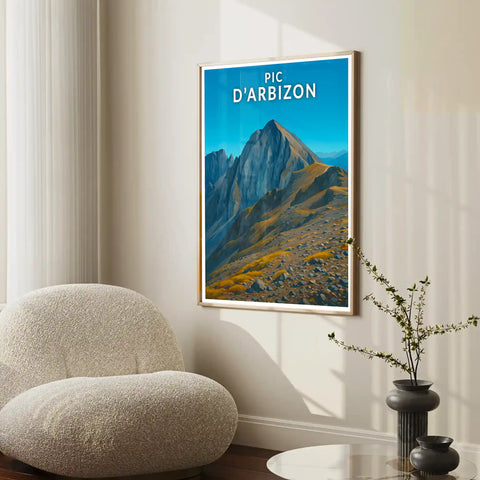 Affiche - Pic d'Arbizon