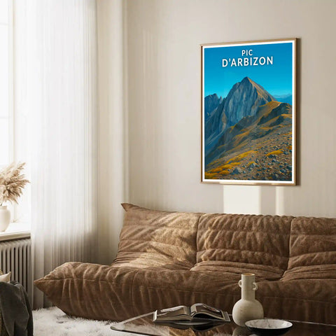 Affiche - Pic d'Arbizon