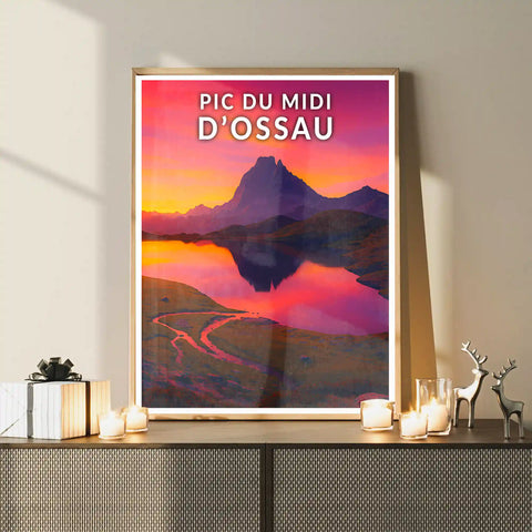 Affiche - Pic du Midi d'Ossau