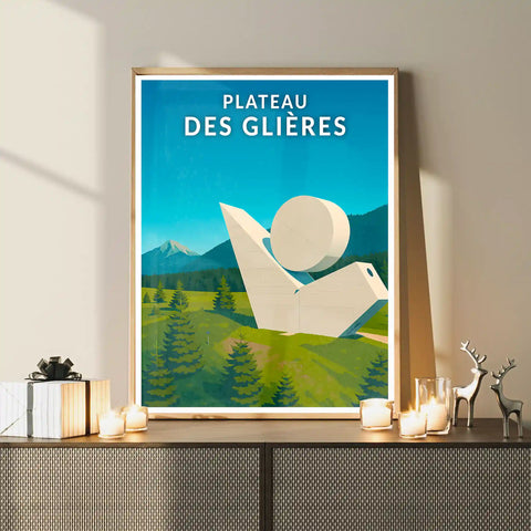 Affiche - Plateau des Glières