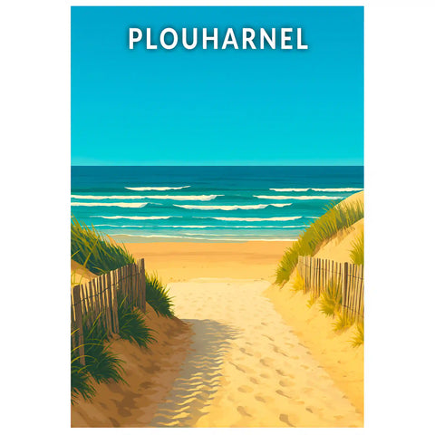 Affiche - Plouharnel