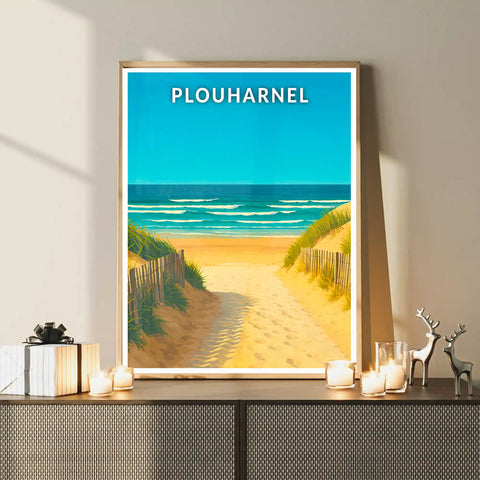 Affiche - Plouharnel