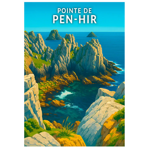 Affiche - Pointe de Pen-Hir