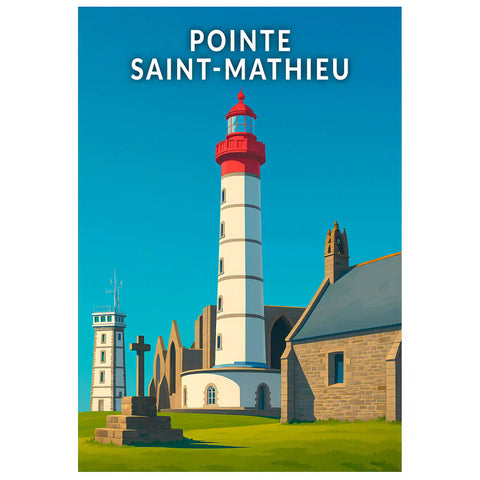 Affiche - Pointe Saint-Mathieu