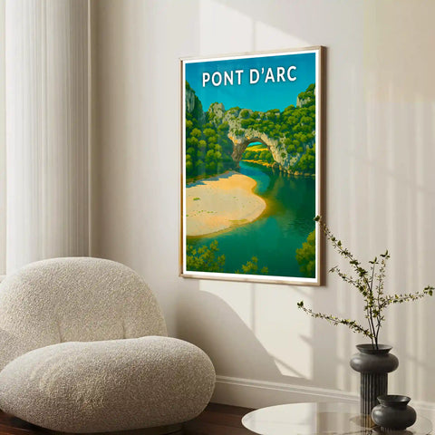 Affiche - Pont d'Arc