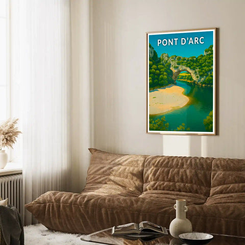 Affiche - Pont d'Arc