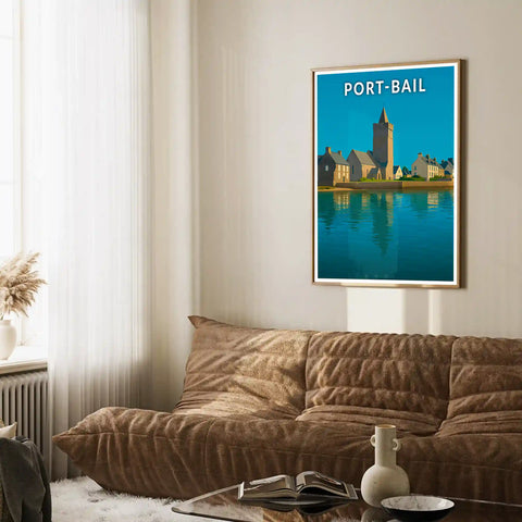 Affiche - Port-Bail