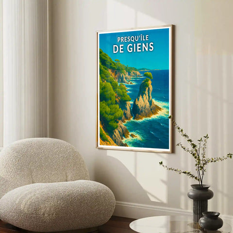 Affiche - Presqu'île de Giens