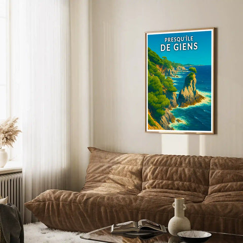 Affiche - Presqu'île de Giens
