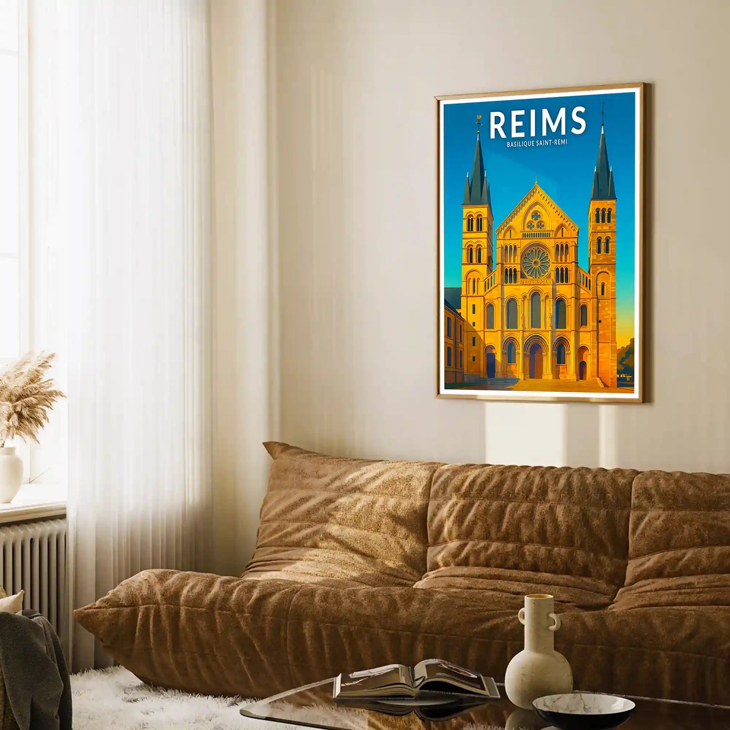 Affiche - Reims - Basilique Saint-Remi