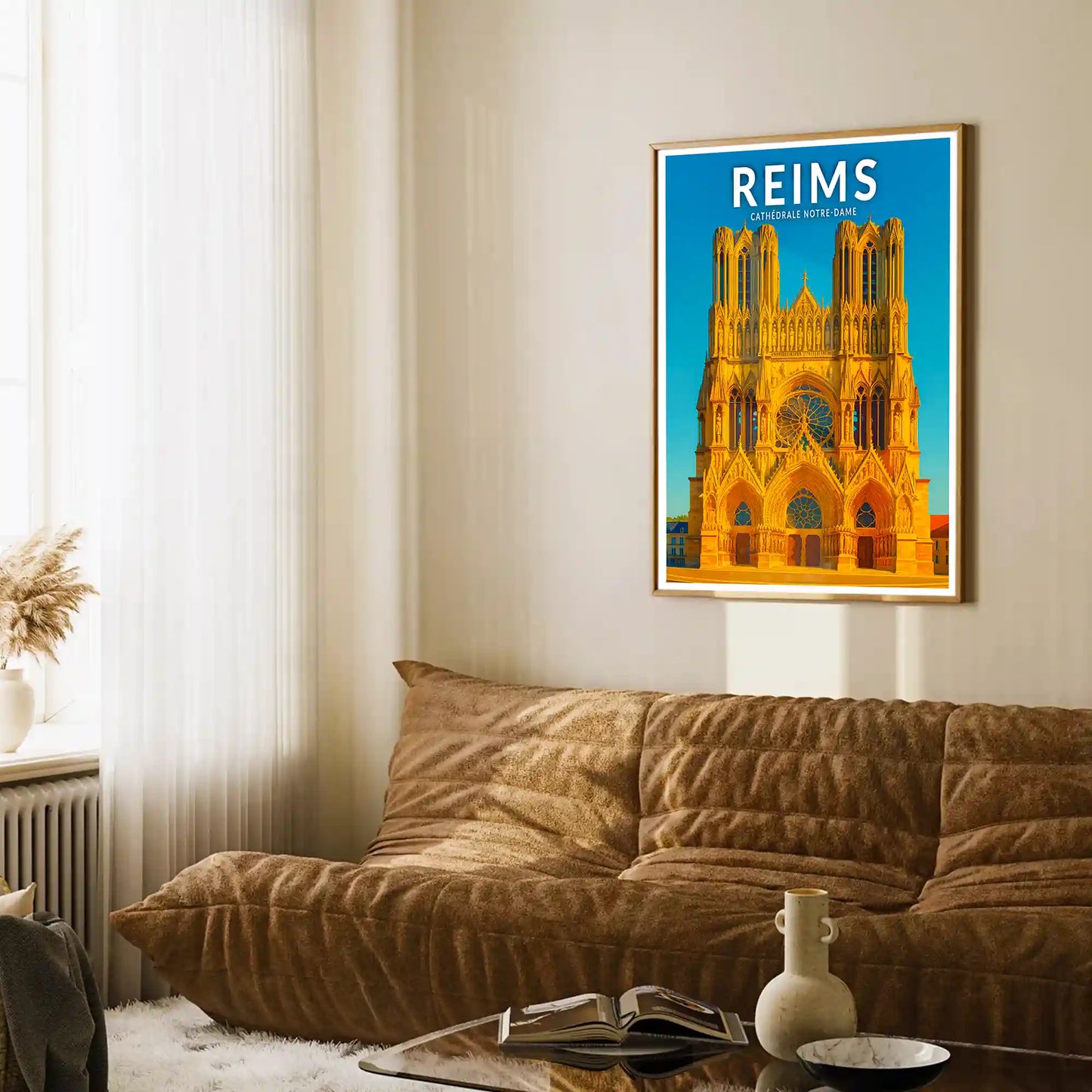 Affiche - Reims - Cathédrale Notre-Dame
