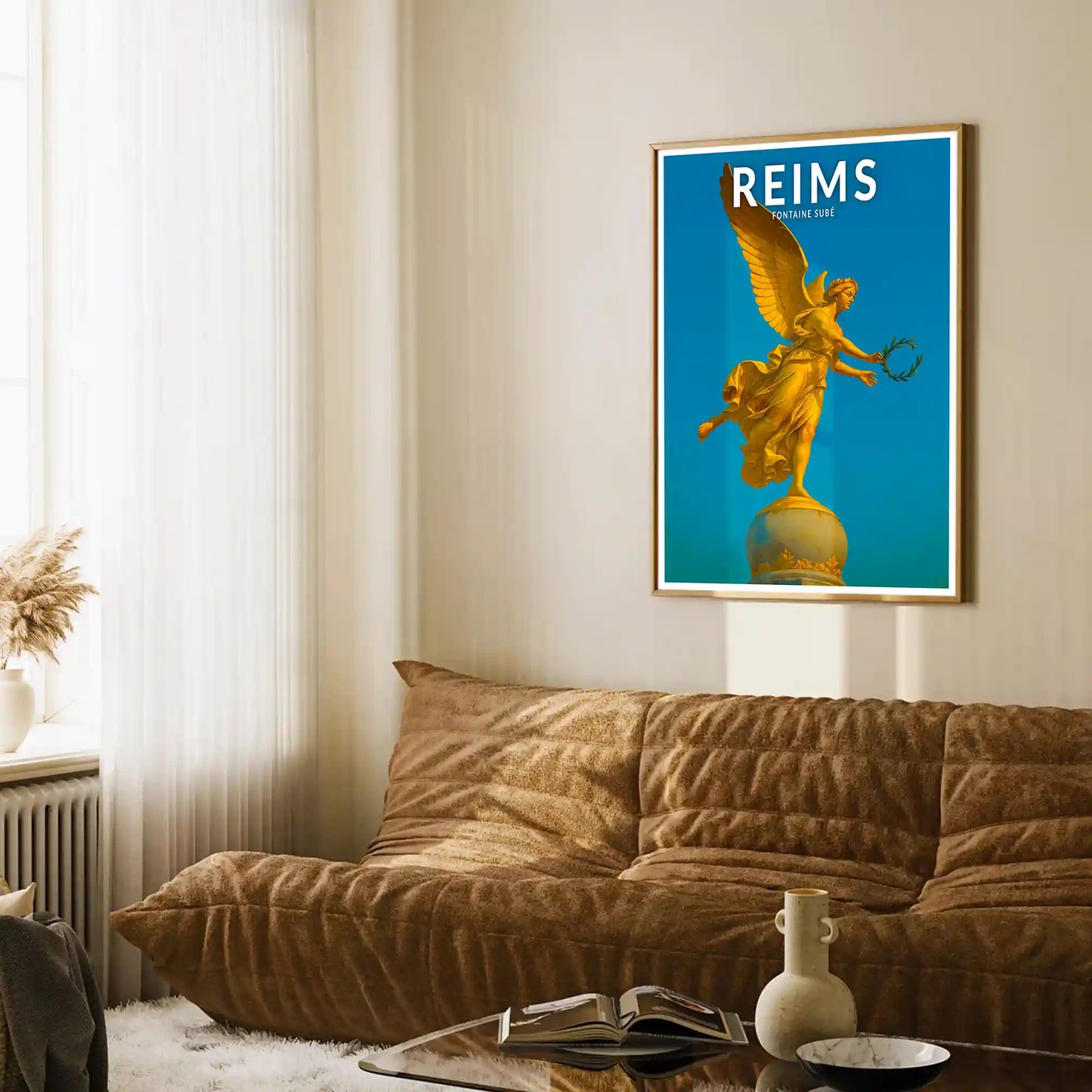 Affiche - Reims - Fontaine Subé