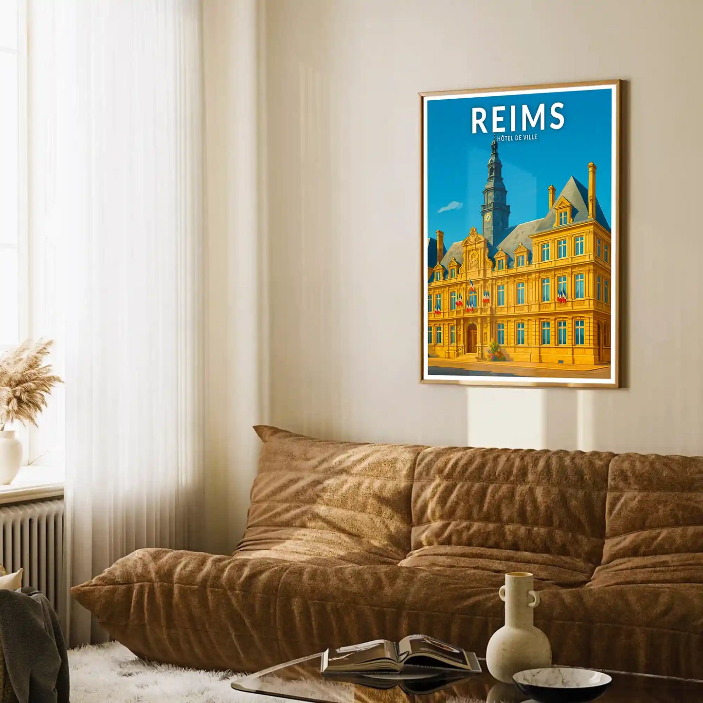Affiche - Reims - Hôtel de Ville