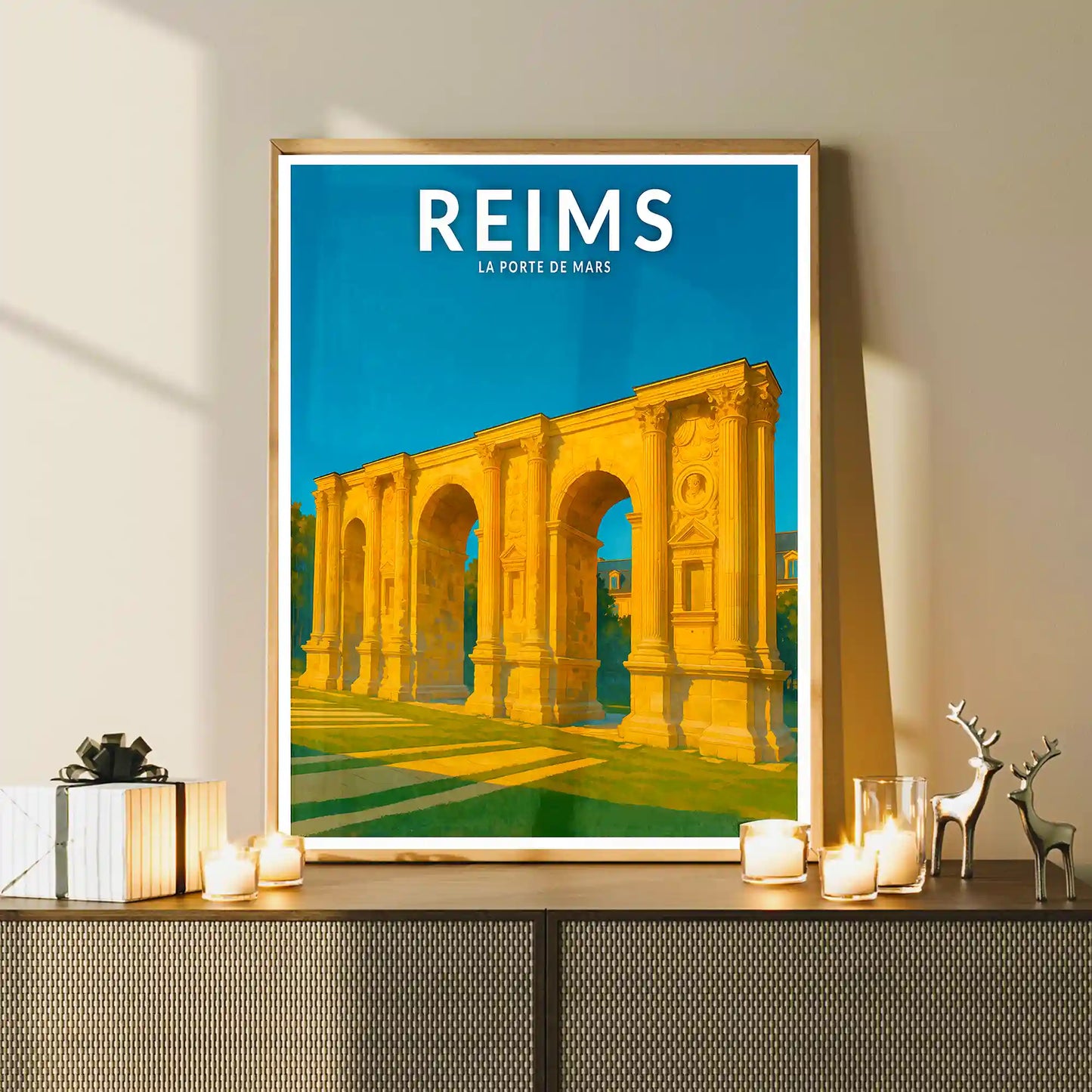 Affiche - Reims - La Porte de Mars