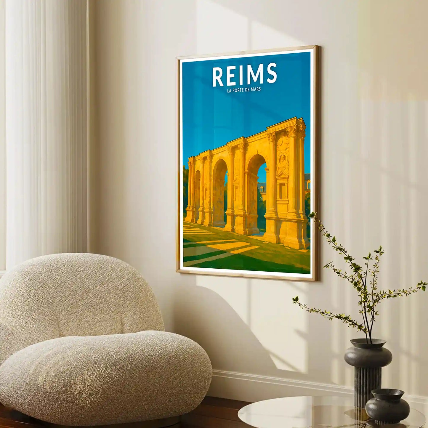 Affiche - Reims - La Porte de Mars