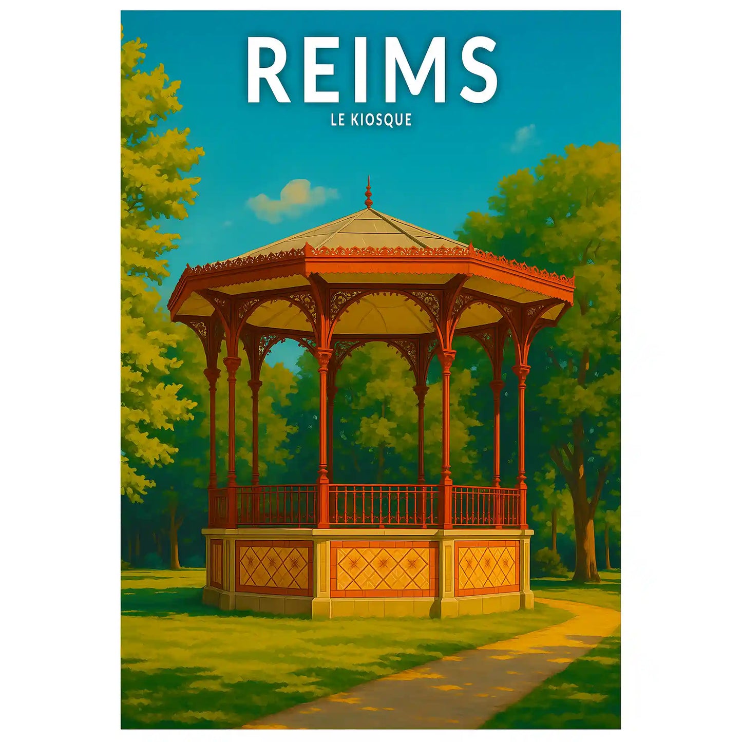 Affiche - Reims - Le Kiosque