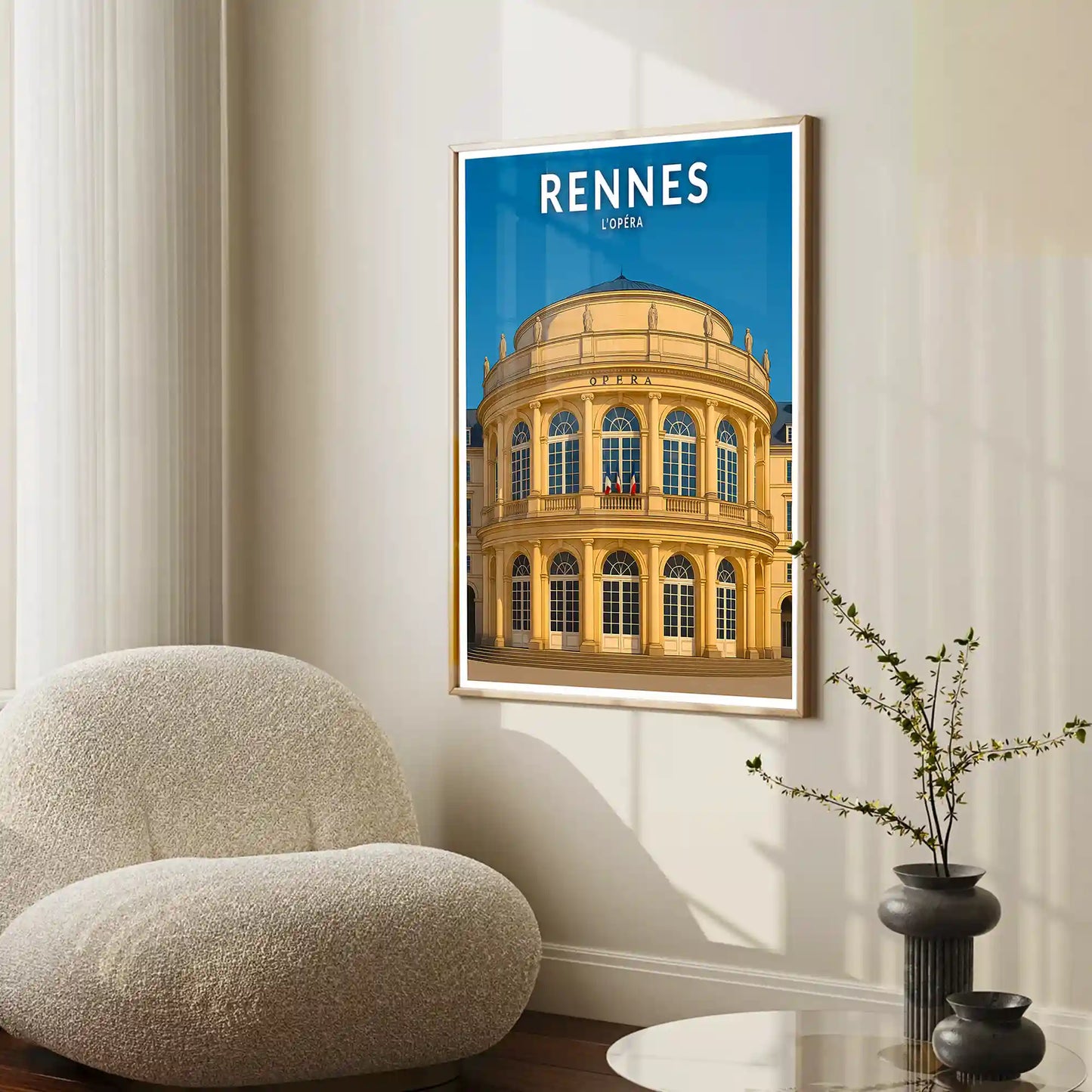 Affiche - Rennes - l'Opéra