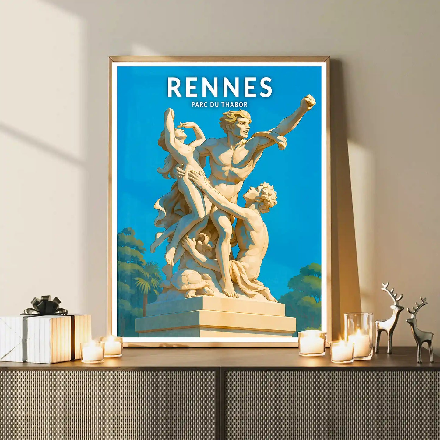 Affiche - Rennes - Parc du Thabor