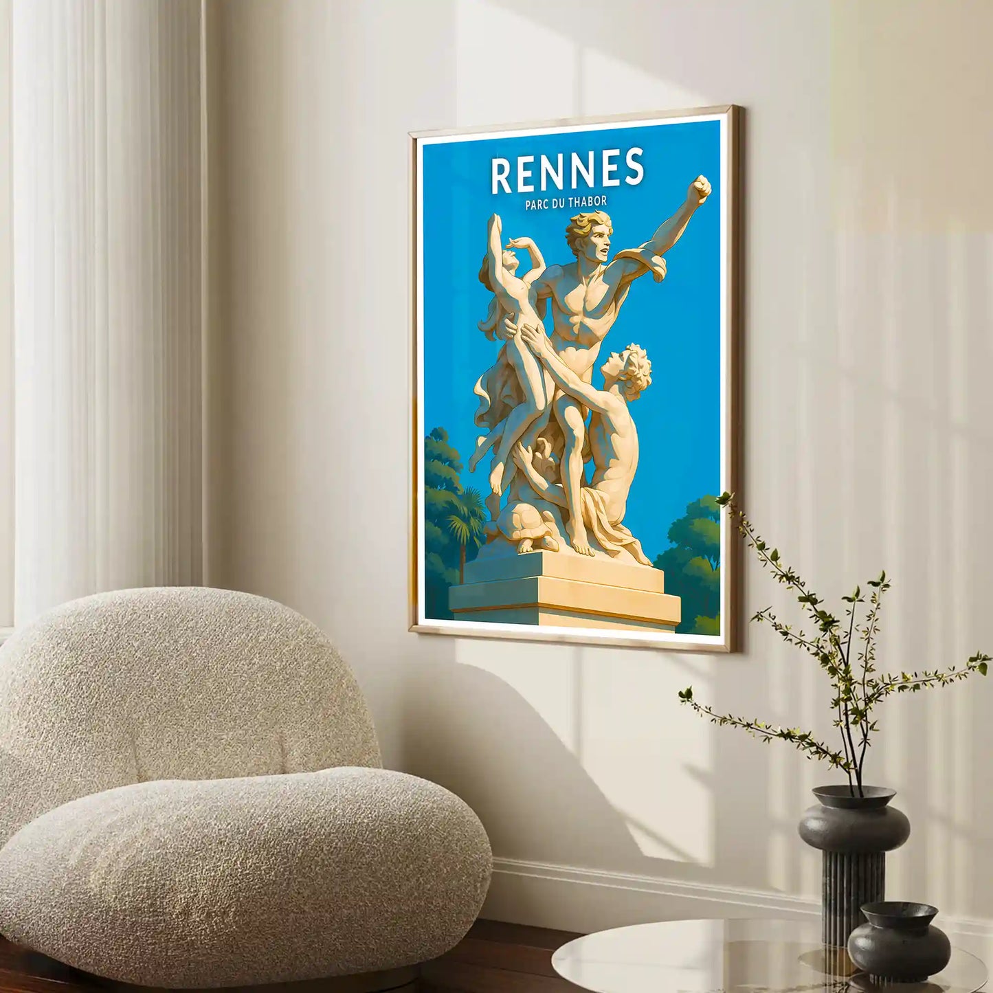 Affiche - Rennes - Parc du Thabor