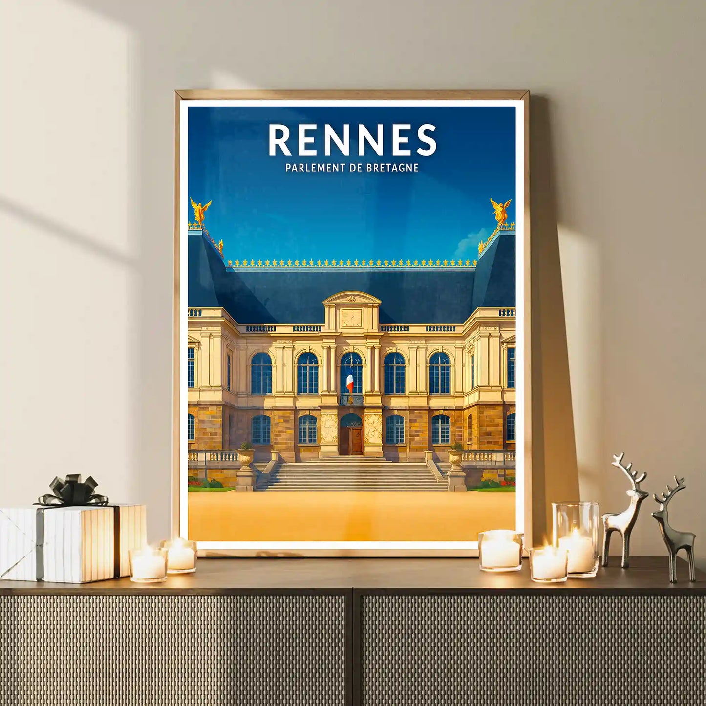Affiche - Rennes - Parlement de Bretagne