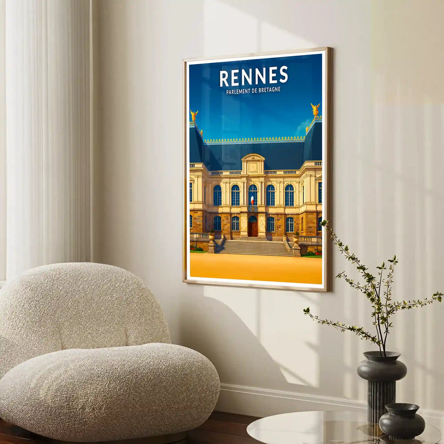 Affiche - Rennes - Parlement de Bretagne