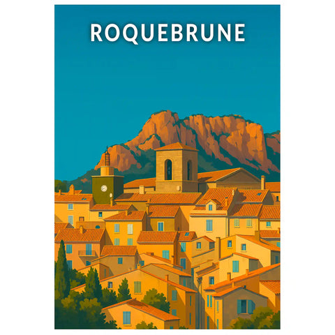 Affiche - Roquebrune