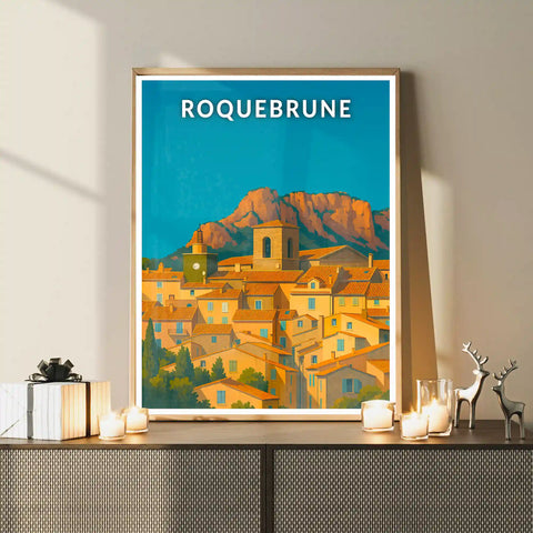 Affiche - Roquebrune