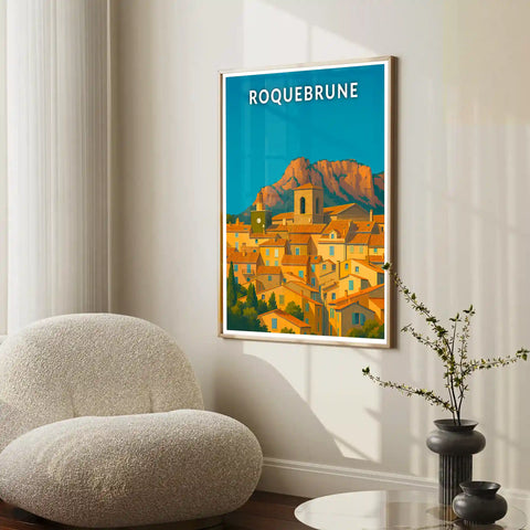 Affiche - Roquebrune