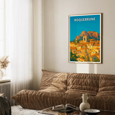 Affiche - Roquebrune