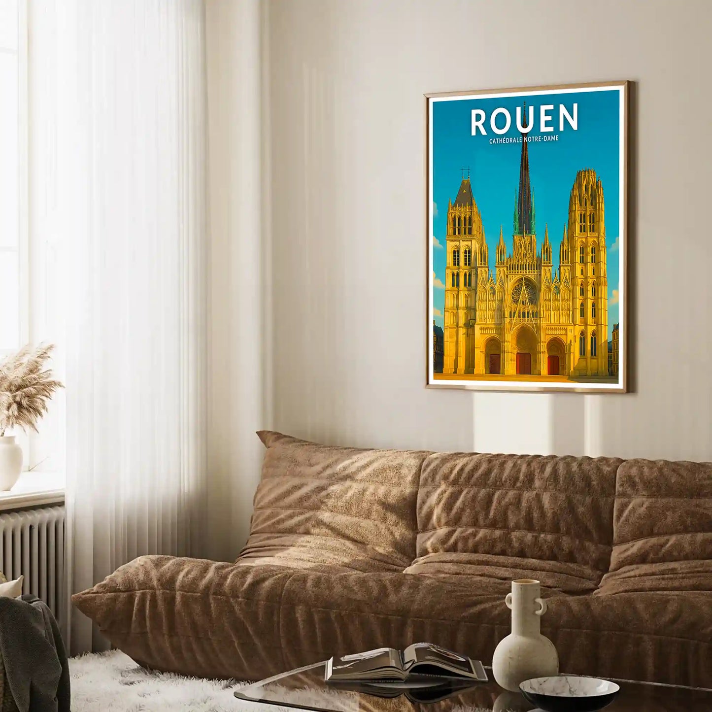 Affiche - Rouen - Cathédrale Notre-Dame
