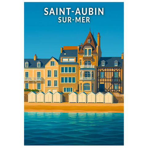 Affiche - Saint-Aubin-sur-Mer
