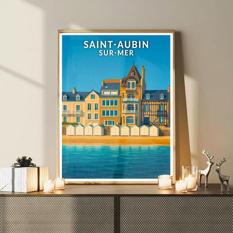 Affiche - Saint-Aubin-sur-Mer