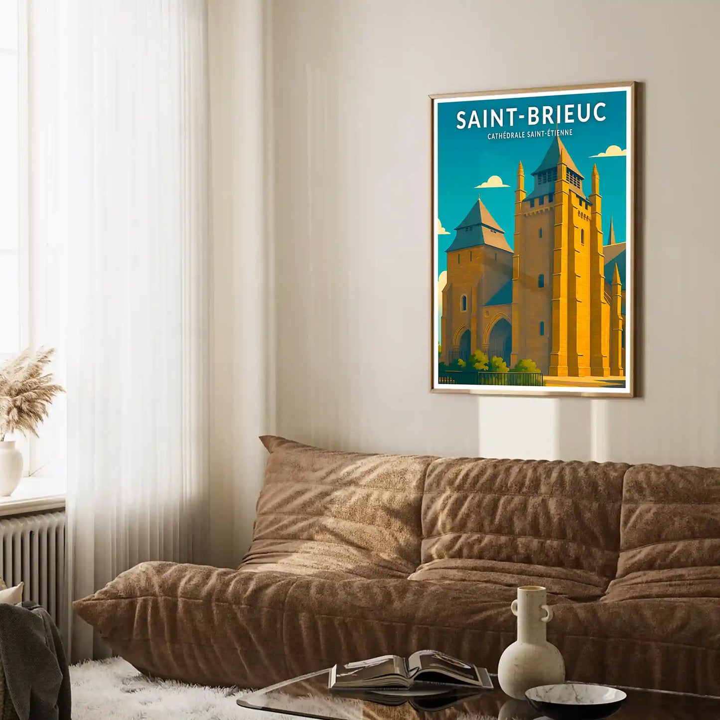 Affiche - Saint-Brieuc - Cathédrale Saint-Étienne