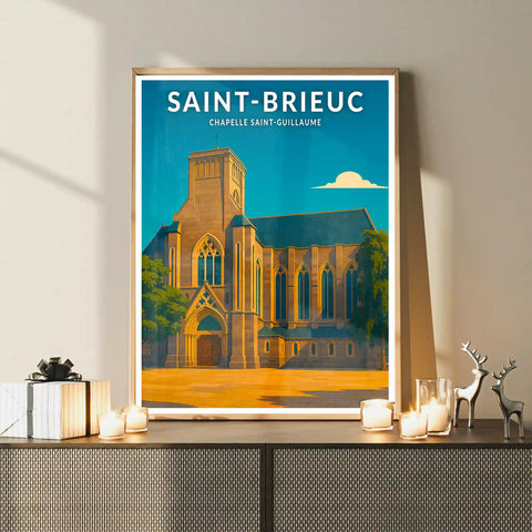 Affiche - Saint-Brieuc - Chapelle Saint-Guillaume