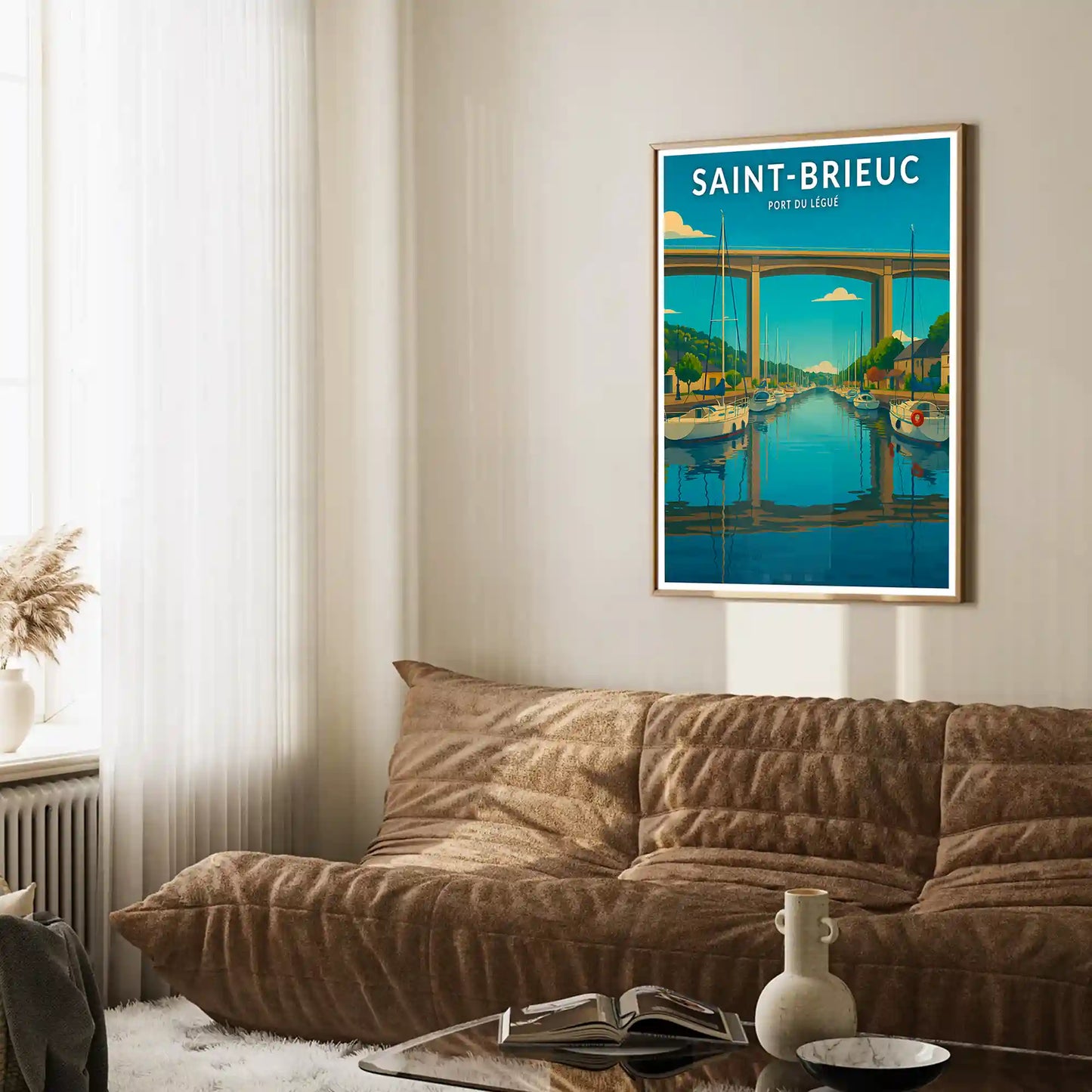 Affiche - Saint-Brieuc - Port du Légué