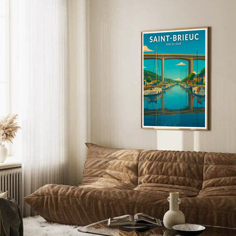 Affiche - Saint-Brieuc - Port du Légué