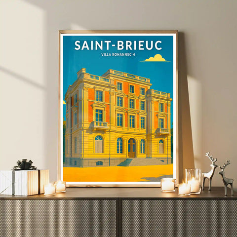 Affiche - Saint-Brieuc - Villa Rohannec'h