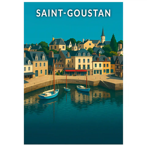 Affiche - Saint-Goustan