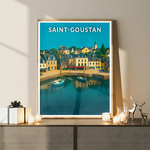 Affiche - Saint-Goustan