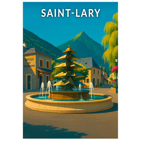 Affiche - Saint-Lary