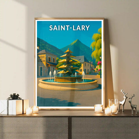 Affiche - Saint-Lary