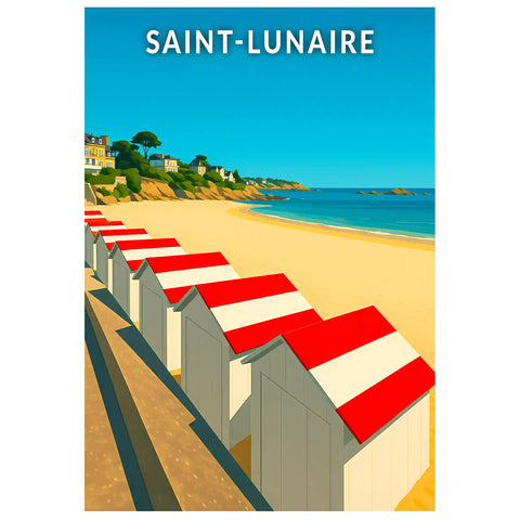 Affiche - Saint-Lunaire