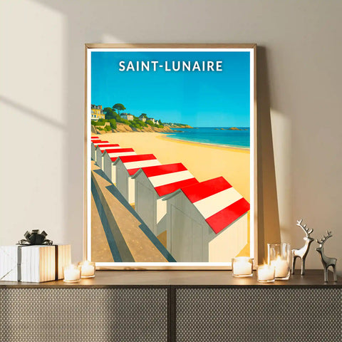 Affiche - Saint-Lunaire