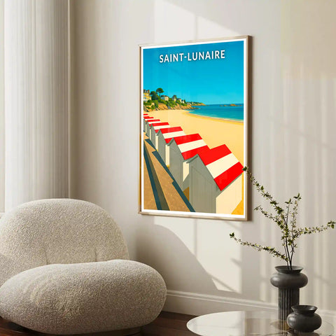Affiche - Saint-Lunaire
