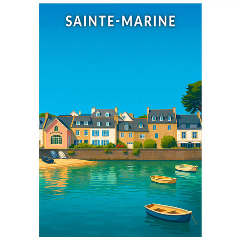 Affiche - Sainte-Marine